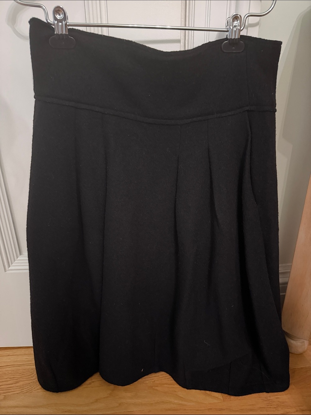 Classic Black Women's A-Line Skirt